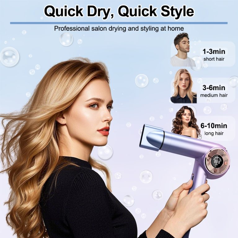 Foldable Brushless High Speed Hair Dryer