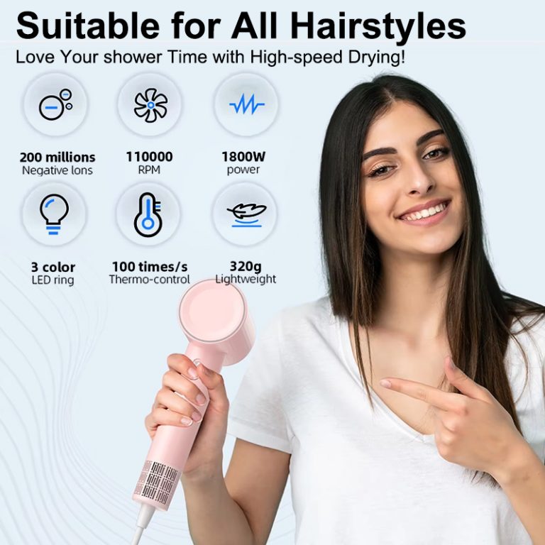 High Speed BLDC Plasma Hair Dryer