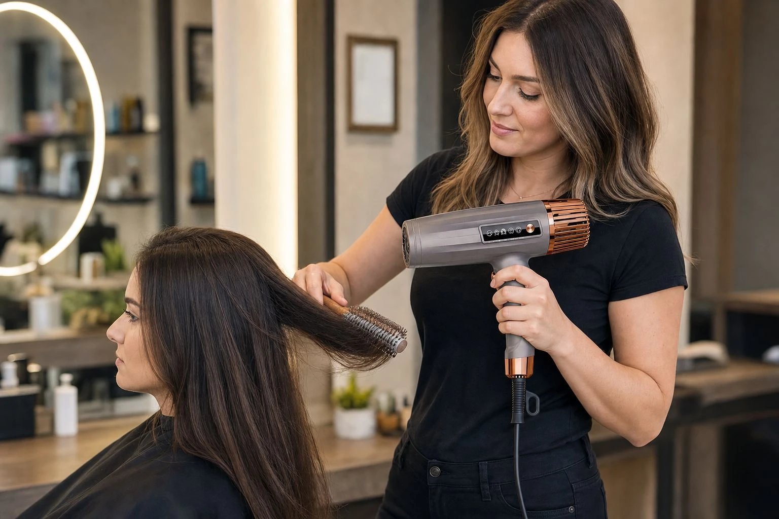 link beauty professional salon hair dryer styling
