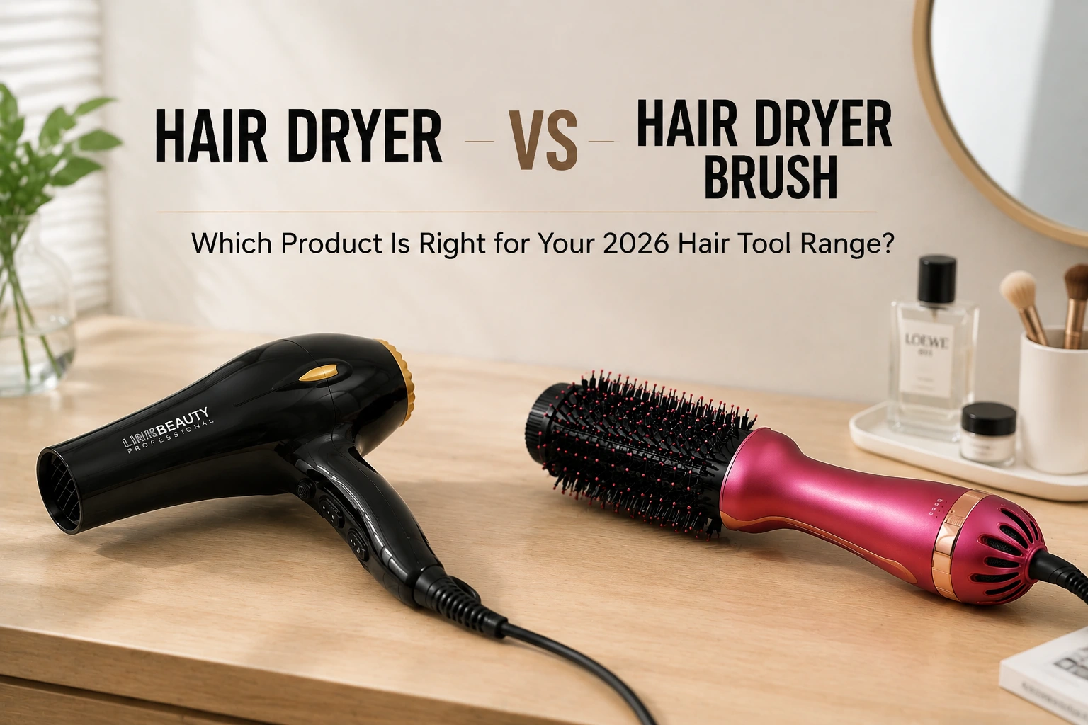 Hair Dryer vs Hair Dryer Brush Key Differences for Buyers in 2026 hair dryer vs hair dryer brush comparison for 2026 hair tool range